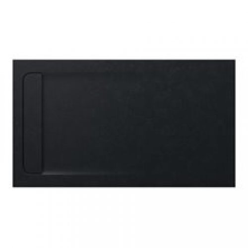 Receveur de douche 140×90 cm noir Aquos Roca