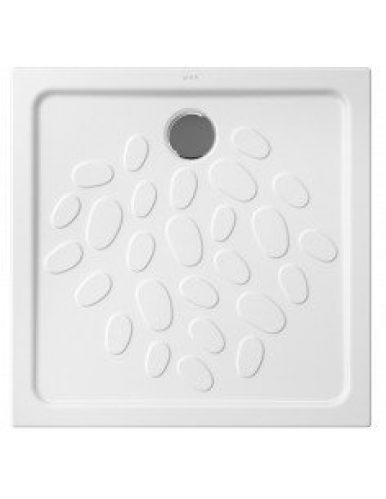 Receveur de douche 80X80 cm OCEAN VITRA ultra-plat 4 cm (PMR) -…