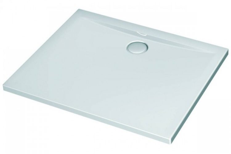 Receveur de Douche 90×75 Ideal Standard Ultra Flat 900x750x25mm Rectangulaire Blanc K162501