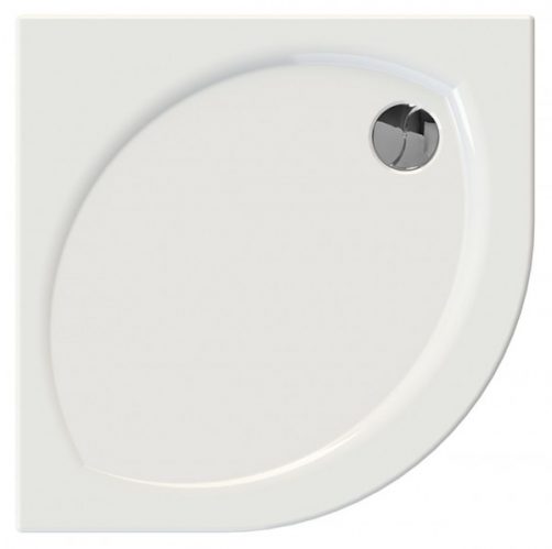 Receveur de Douche 90×90 d&rsquo;Angle Allibert JACANA 2 900x900x30mm Blanc 225583