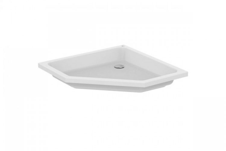 Receveur de Douche 90×90 d&rsquo;Angle Ideal Standard Hotline Neu pentagonal acrylique plat