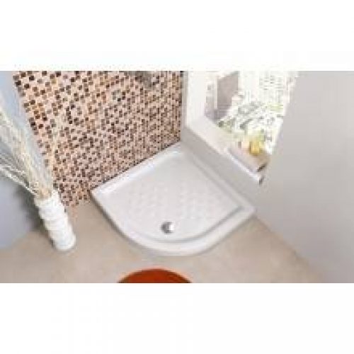 Receveur de douche d&rsquo;angle 80x80cm Atlas Gala