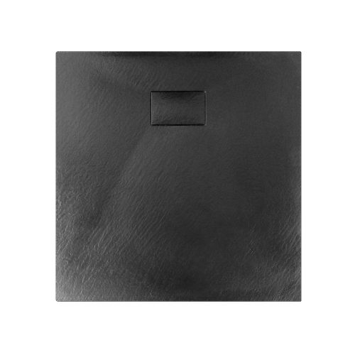 Receveur de douche noir série GT en SMC – largeur 90cm – longueur et accessoires sélectionnables