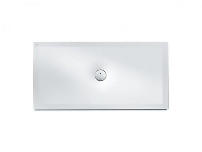 Receveur de Douche pour installation au niveau du sol Laufen Indura Rectangulaire Blanc