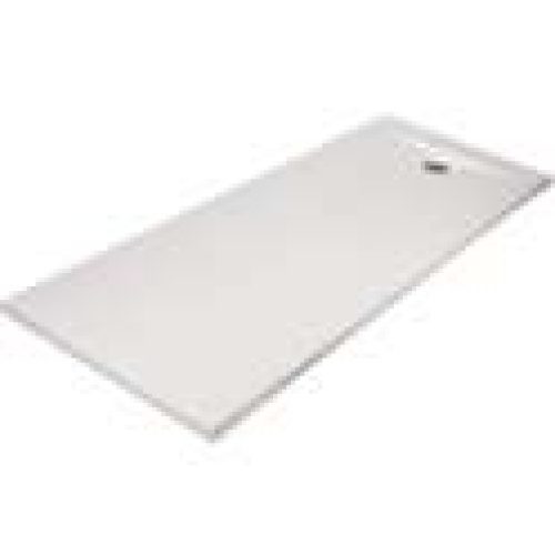 Receveur de douche rectangulaire découpable blanc – Oasis – Créazur