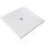 Receveur en solid surface – ép. 3cm – 100 x 100 cm – blanc – imitation pierre – U-TILE