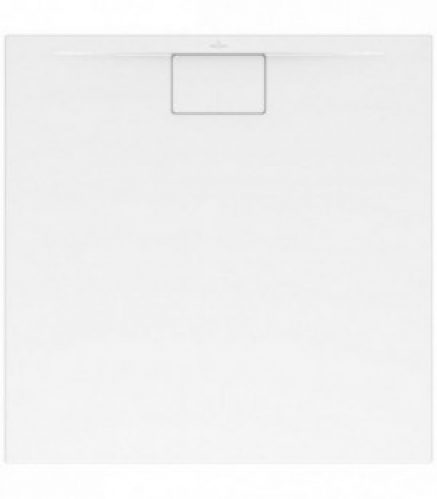 Receveur V&B Architektura MetalRim, 800x800x15mm, blanc alpin