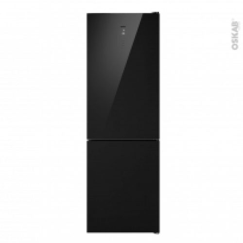 Refrigerateur Combine 317L Pose Libre 185Cm Noir Candy Cmgn6182B