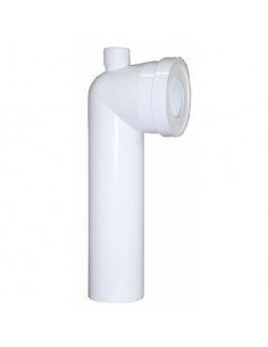 REGIPLAST Coude WC 90° Mâle D.100 avec piquage dessus