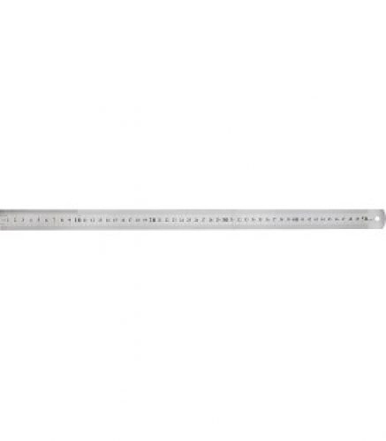 Regle de mesure en acier souple, 500 mm en pochette