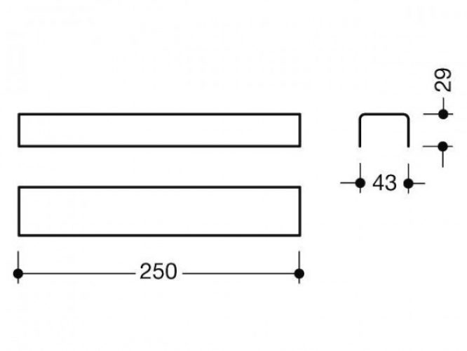 Rembourrage de l&rsquo;appui Hewi System 800 K Noir