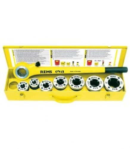 REMS-eva-Set complet avec tete de coupe R 3/8-1/2-3/4-1-11/4-11/2-2