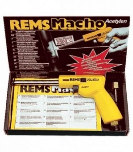 Rems Macho Pistolet a souder Pistolet manuel pour brasage fort et brasage pour tube jusqu&rsquo;a 64 mm