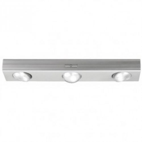 Réglette de placard – 3 spots – LED – Jiggle – à pile