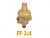 Régulateur de pression à membrane FF 26/34