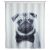 Rideau de douche – Bouledogue – 180 x 200 cm