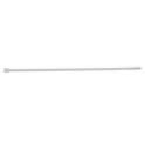 Rilsan blanc : 3,6 X 200 mm (25 pièces)