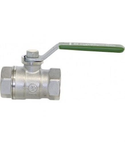 Robinet a bille d eau potable R 250D filet fem/filet fem 1 1/4&Prime; PN16 Laiton chrome / levier