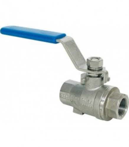 Robinet a bille en acier passage integral, 1&Prime; Bille en acier inoxydable