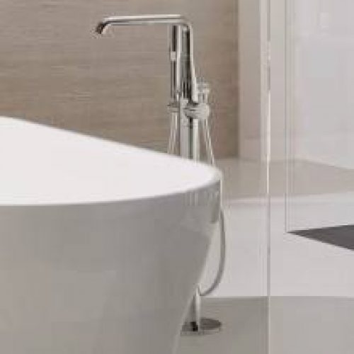 Robinet baignoire et douche sur pied Grohe Atrio