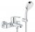 Robinet Baignoire Mural Grohe Eurostyle Cosmopolitan Mitigeur monocommande 1/2″ Chromé