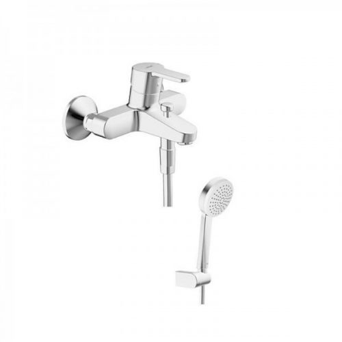 Robinet Baignoire Mural Hansa HANSAPRIMO monocommande DN 15 G 1/2 4944210300003