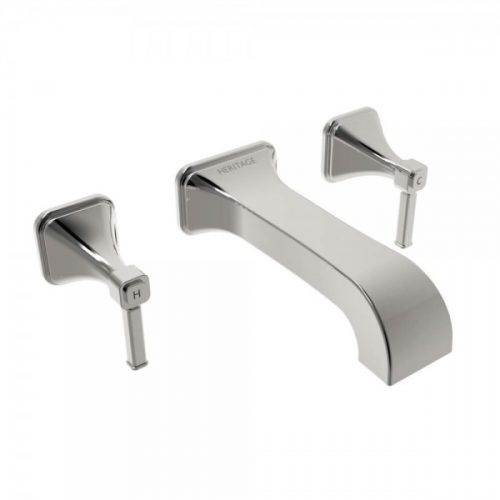 Robinet Baignoire Mural Heritage Somersby Mélangeur 56x203x240mm Chromé