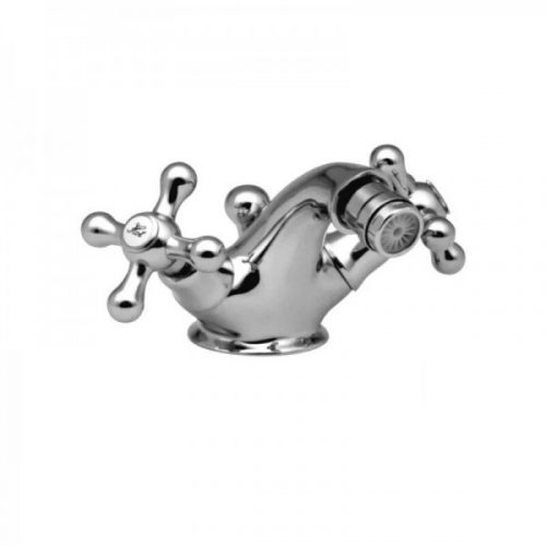 Robinet Bidet Vado Victoriana Avec Vidage À Tirette Chromé VIC-110/CD-C/P