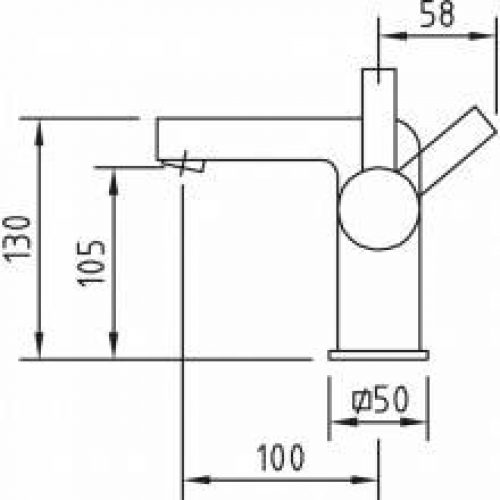 Robinet Bimini para lavabo