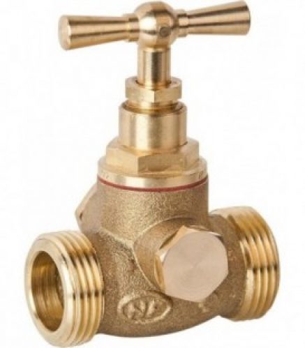 Robinet à boisseau spherique Watts avec arret et vidange, à visser MxM 3/4