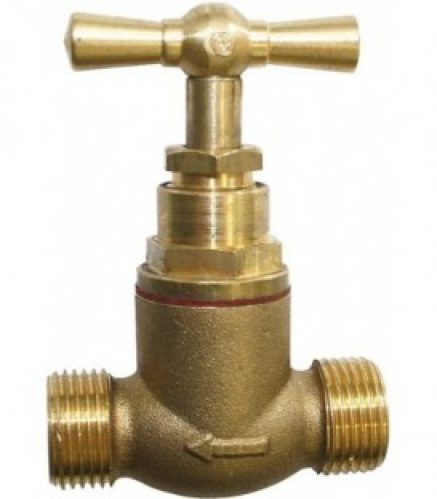 Robinet à boisseau spérique WATTS avec arret sans vidange, à visser MxM 3/8