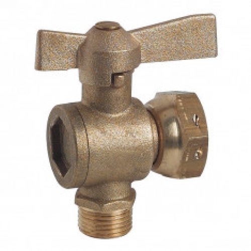 Robinet compteur équerre Mâle 1/2&Prime; (15/21) – Ecrou prisonnier 3/4 » (20/27)