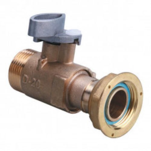 Robinet compteur Type D gaz naturel à manivelle DN32