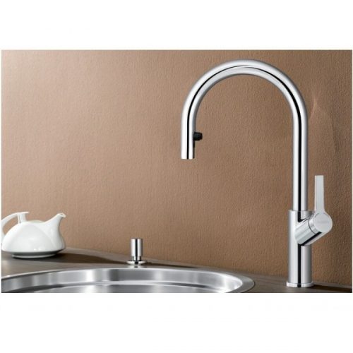 Robinet Cuisine Douchette Blanco CARENA-S Vario Chromé (521356)