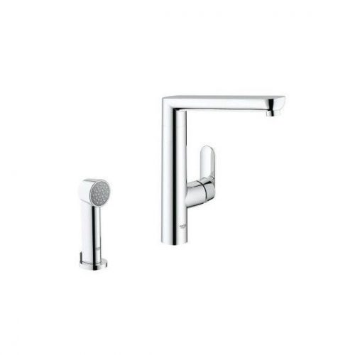 Robinet Cuisine Douchette Grohe K7 2 trous avec douchette de côté