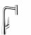 Robinet Cuisine Douchette Hansgrohe Extractible Talis Select S 300 aspect acier