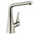 Robinet Cuisine Douchette Hansgrohe Metris aspect acier 1jet