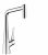 Robinet Cuisine Douchette Hansgrohe Metris aspect acier 2jets