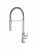 Robinet Cuisine Douchette Ideal Standard CERALOOK Extractible Bec Pivotant 1 Trou 430mm Chromé