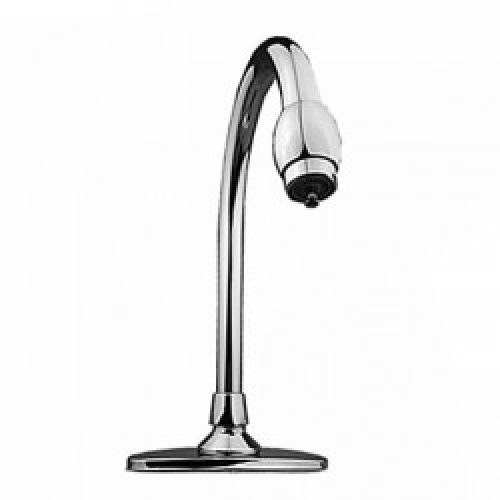 Robinet cuisine électrique à design unique et moderne, fini en chrome