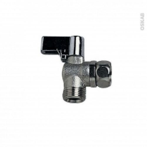 Robinet D Arret Equerre Chrome Pour Wc 14 Tour Wirquin