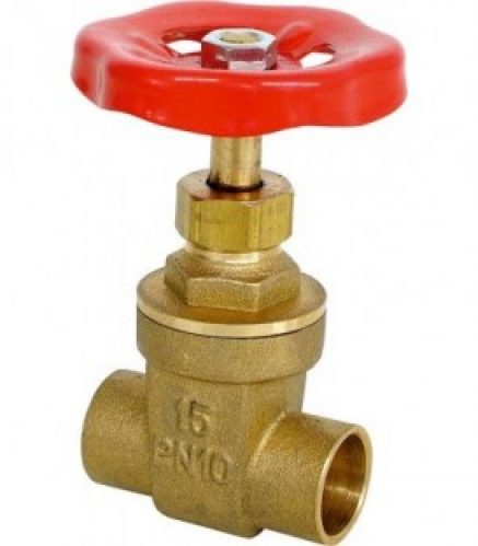 Robinet d&rsquo;arret PN 10 avec raccord a souder 22mm