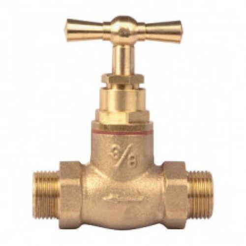 Robinet d’arrêt avec épaulement – mâle / mâle