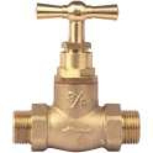 Robinet d&rsquo;arrêt mâle x mâle avec épaulement – Watts industries