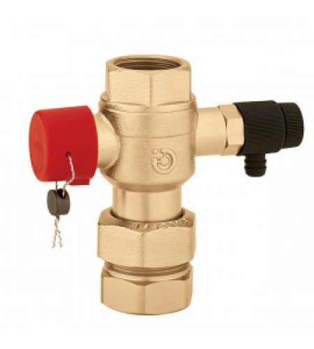 Robinet d’arrêt à sphère pour vase d’expansion caleffi 5580