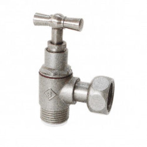 Robinet d’arrêt WC équerre presse-étoupe Mâle-Femelle 3/8″ (12/17) SOMATHERM