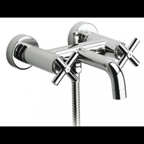 Robinet de baignoire-douche mélangeur manuel…