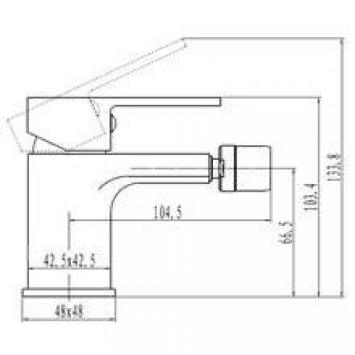 Robinet de bidet CHEROKEE Llavisan