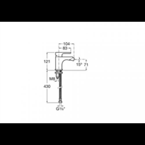Robinet de bidet crochet pour chainette…