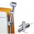 Robinet de bidet de style contemporain et fini en chrome